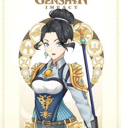 Art style : Genshin Impact